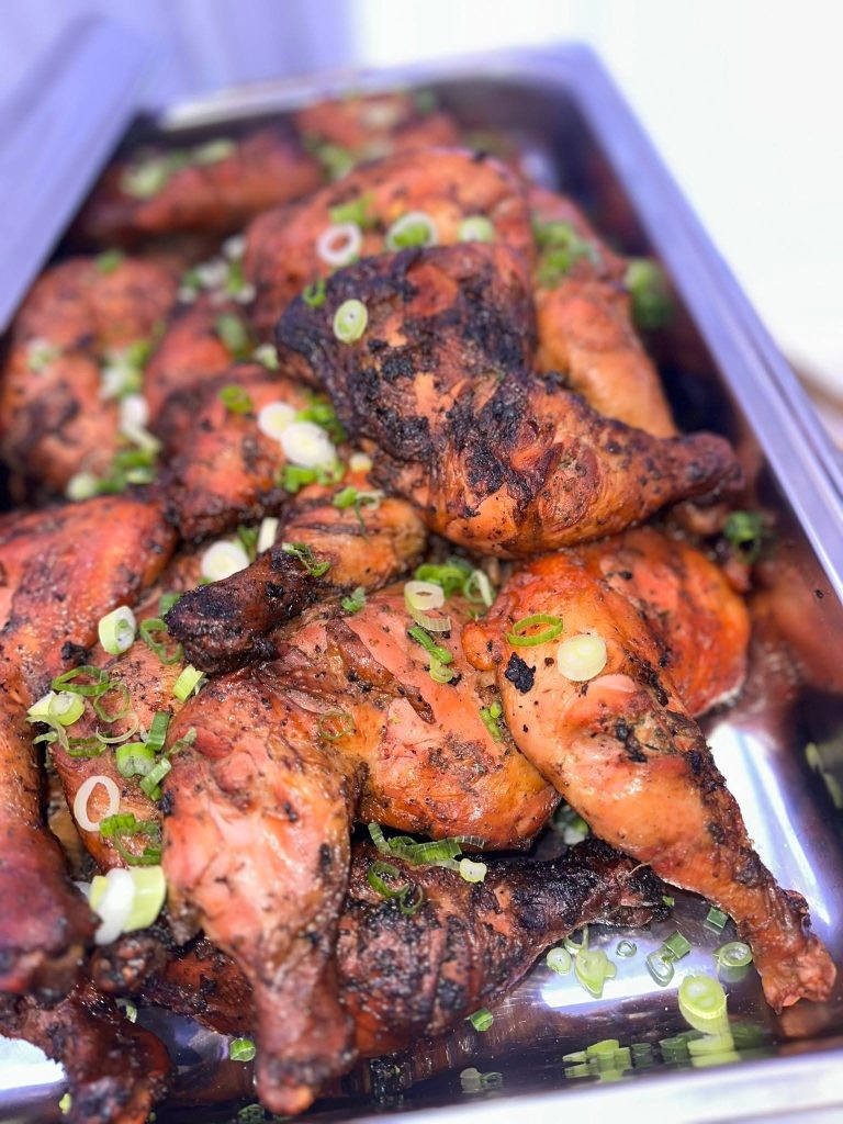 Poulet braisé